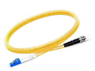 LC-ST Duplex 9/125 Single-mode Fiber Patch Cable